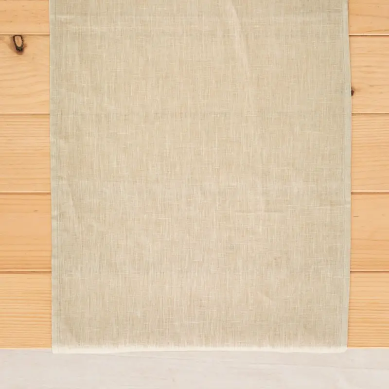 Table Runner Muaré Beige 45 x 140 cm