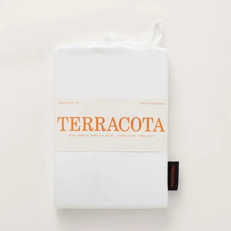 Nordic cover Terracota White 240 x 220 cm