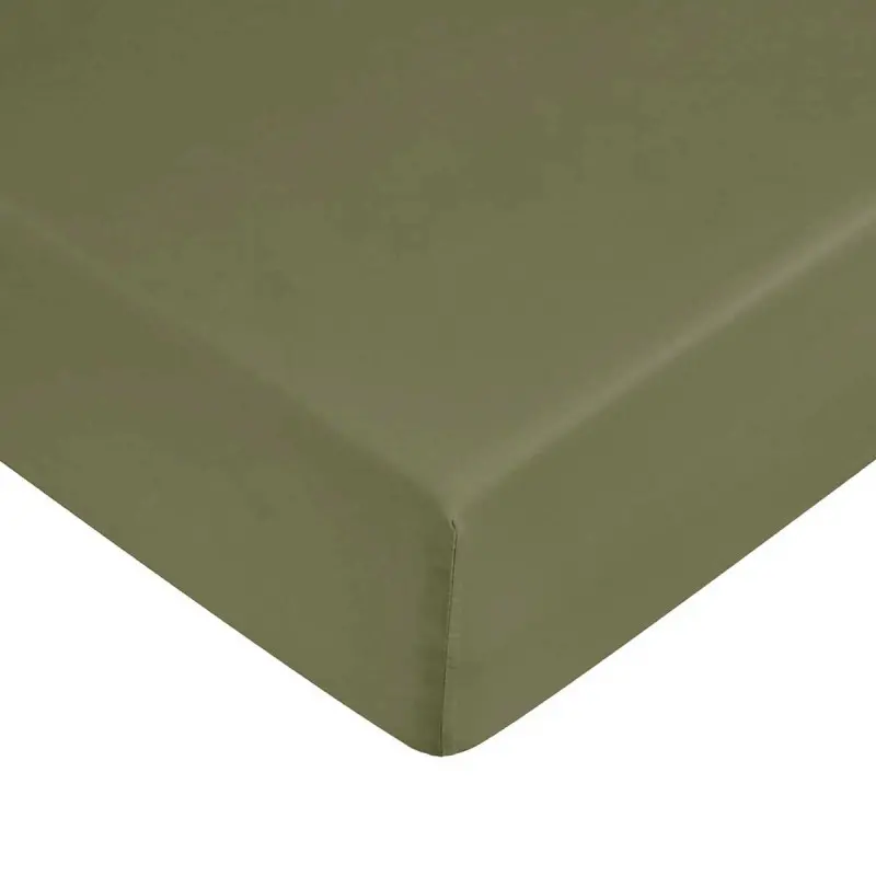 Fitted bottom sheet Ripshop Liso Green 140 x...