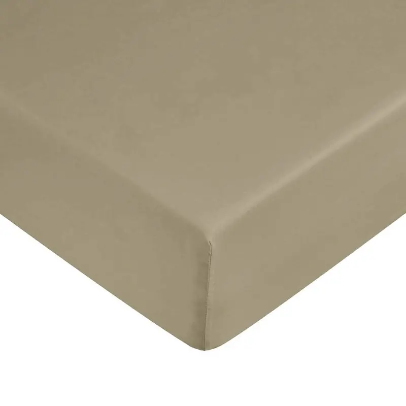 Fitted bottom sheet Ripshop Liso Brown 140 x...
