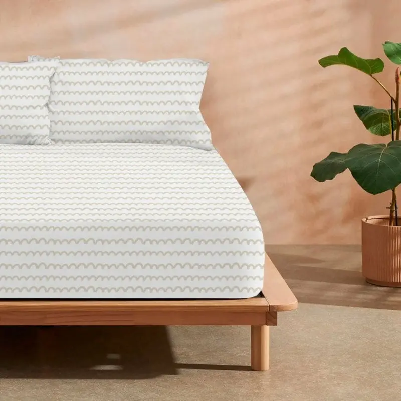 Fitted bottom sheet Ripshop Vitoria Multicolour 180 x 200 cm