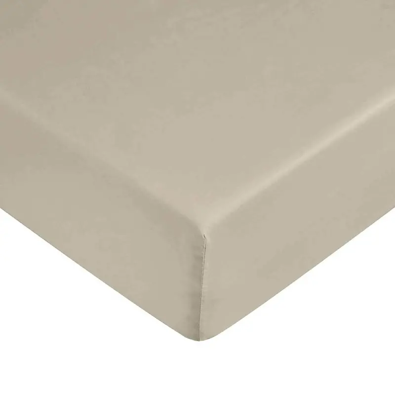 Fitted bottom sheet Ripshop Liso Brown 180 x...
