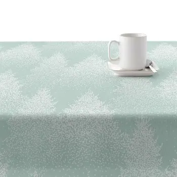Stain-proof resined tablecloth Muaré Merry Christmas 300... 2