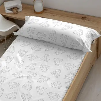 Fitted bottom sheet Superman 160 x 200 cm 2