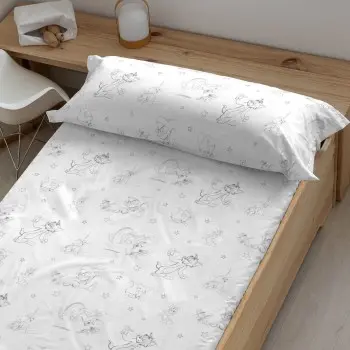 Fitted bottom sheet Tom & Jerry 105 x 200 cm 2