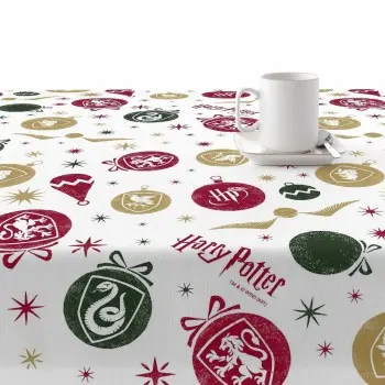 Stain-proof resined tablecloth Muaré Christmas 100 x 140 cm 2