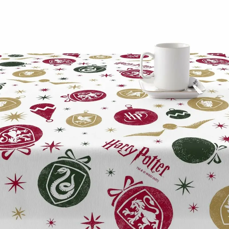 Stain-proof resined tablecloth Muaré Christmas...