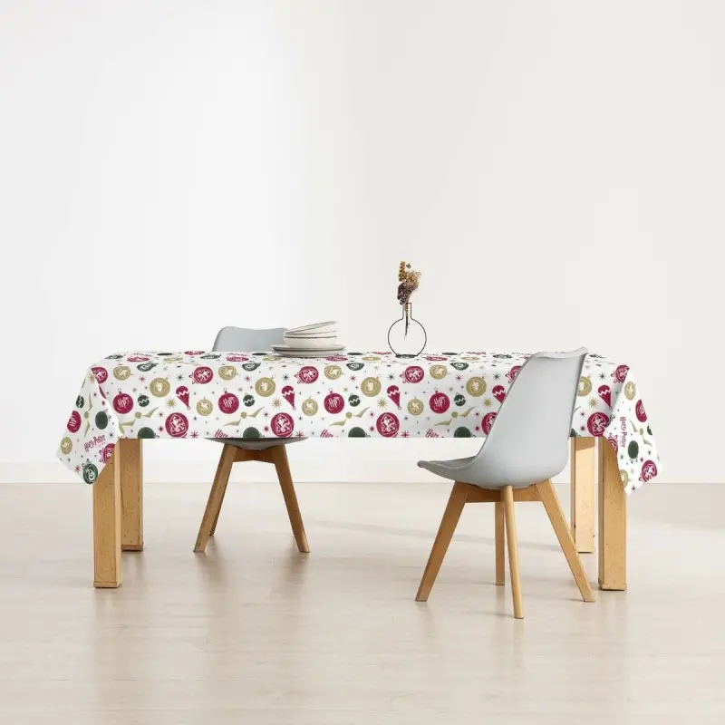 Stain-proof resined tablecloth Muaré Christmas...