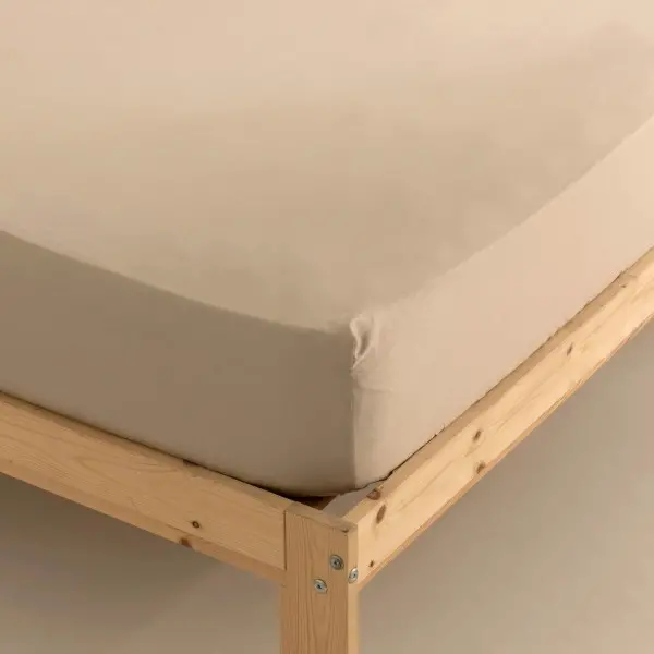 Fitted bottom sheet Terracota Cement 105 x 200 cm