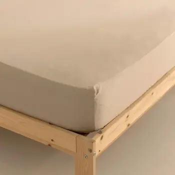 Fitted bottom sheet Terracota Cement 140 x 200 cm