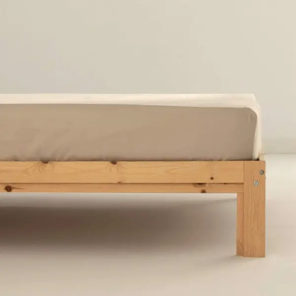 Fitted bottom sheet Terracota Cement 140 x 200 cm