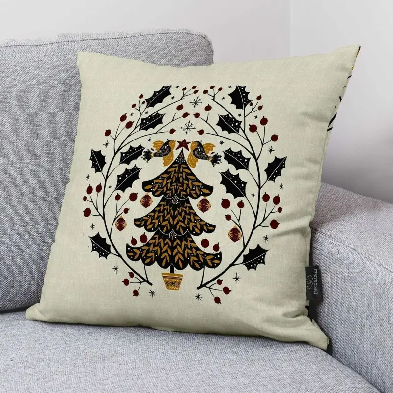 Cushion cover Muaré Tree 50 x 50 cm