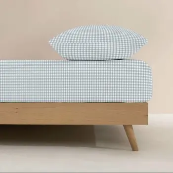 Fitted bottom sheet Kids&Cotton Xalo Blue 70x140 cm 2