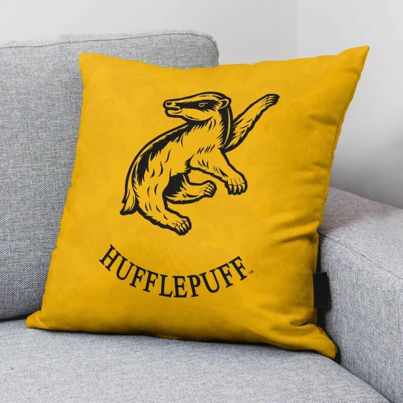 Cushion cover Harry Potter Hufflepuff Yellow 50...