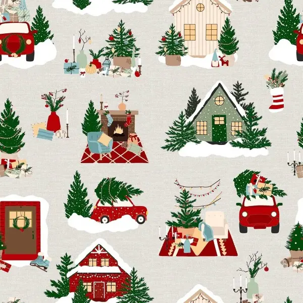 Nordic cover Muaré Laponia 200 x 200 cm Small double