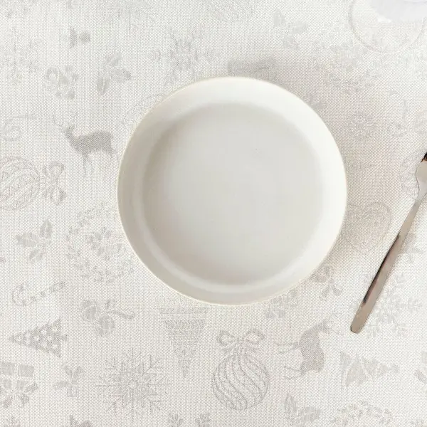 Stain-proof tablecloth Muaré Christmas 200 x 155 cm