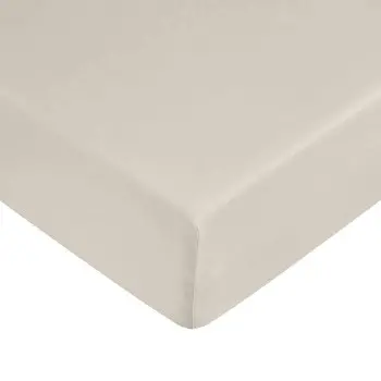 Fitted bottom sheet Belum Liso Beige 200 x 200 cm Smooth