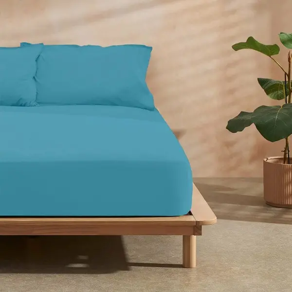 Fitted bottom sheet Belum Liso 140 x 200 cm Smooth