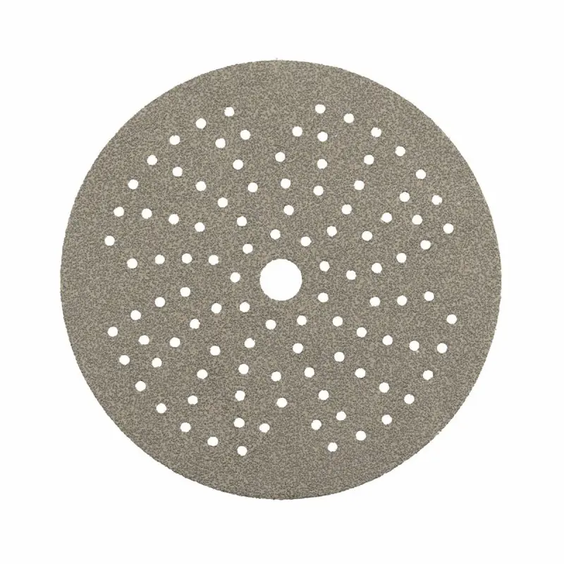 Multi-hole sanding disc for eccentric sander Wolfcraft 1108000 Ø 125 mm 120 g 5 Units
