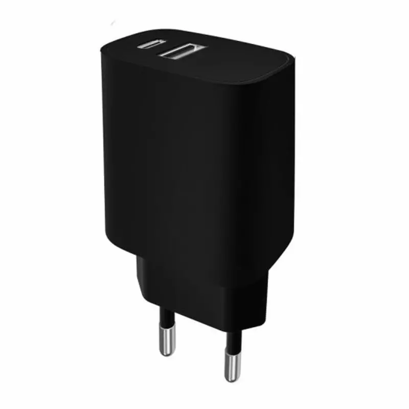 Wall Charger LEOTEC LECSPH20W2K 20 W Black