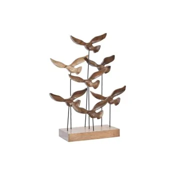 Decoration DKD Home Decor Aluminium Acacia Birds (30 x...