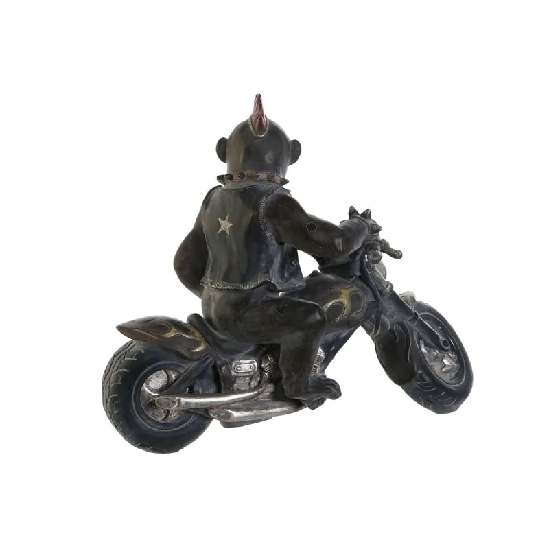 Decorative Figure Home ESPRIT Dark grey Biker...