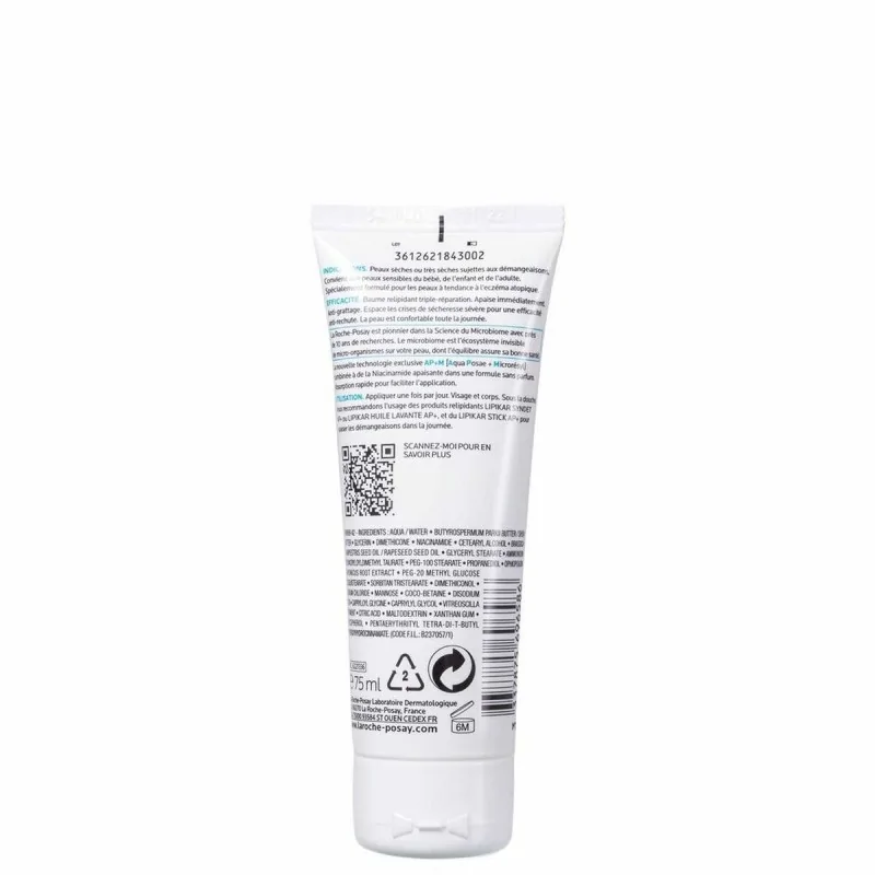 Hand Cream La Roche Posay Lipikar Baume AP+ (75...