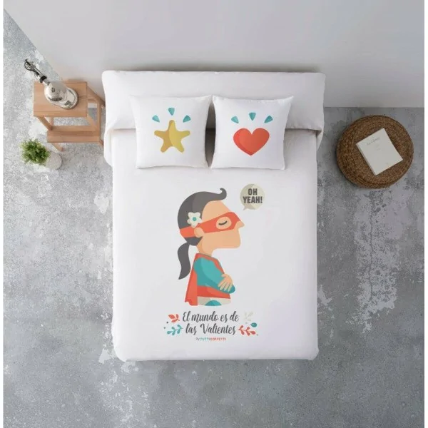Bedspread (quilt) Ripshop Superherore Chica Superheroine 205 x 3 x 270 cm