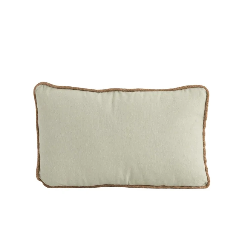 Cushion with Filling Decolores Piping Jute 30 x 10 x 50 cm 30 x 50 x 10 cm