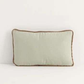 Cushion with Filling Decolores Piping Jute 30 x 10 x 50... 2