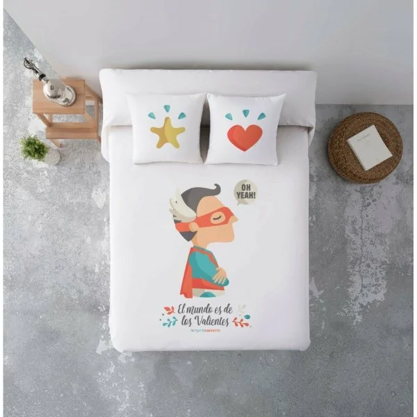 Bedspread (quilt) Ripshop Superheroe Chico Superhero 205 x 3 x 270 cm