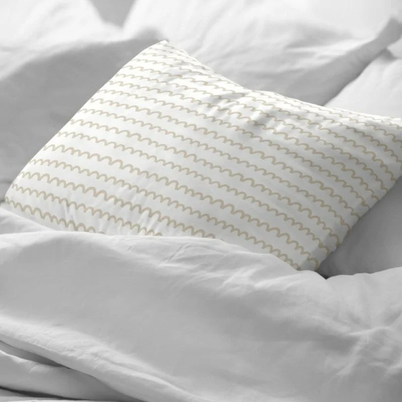 Pillowcase Ripshop Vitoria Beige 45 x 125 cm