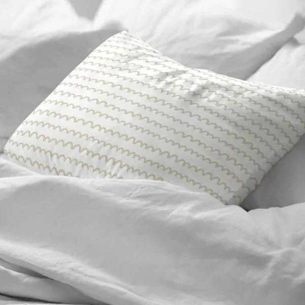 Pillowcase Ripshop Vitoria Beige 45 x 125 cm