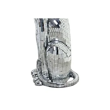 Decorative Figure DKD Home Decor Silver Leopard Resin (30... 2