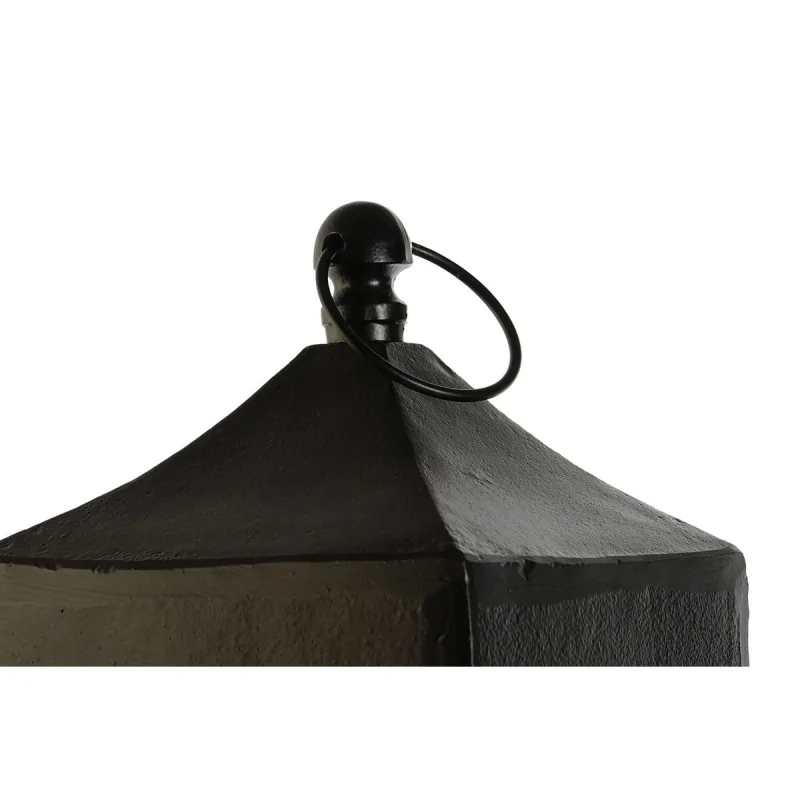 Lantern DKD Home Decor Black Aluminium Crystal...