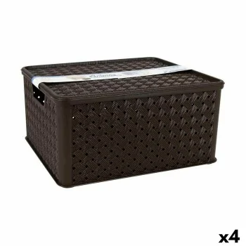 Storage Box with Lid Tontarelli Arianna 33,5 x 29,5 x...