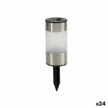 Solar lamp Marker White Black Transparent 6,3 x 21,5 x...