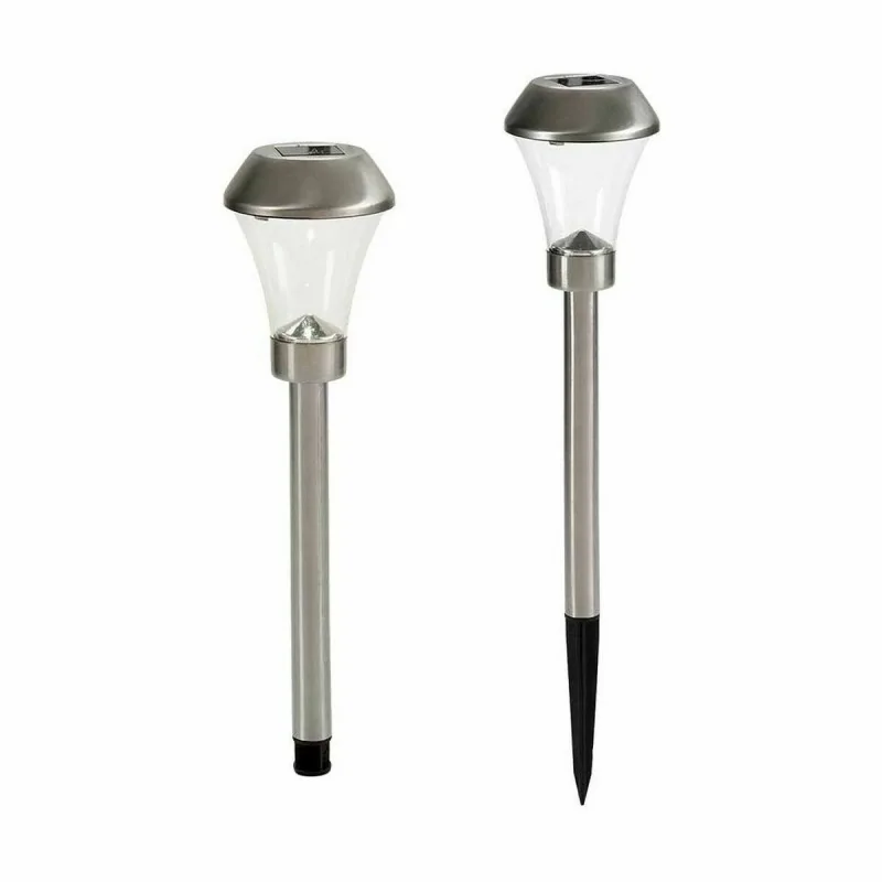 Marker Conical Solar charging Silver Steel...