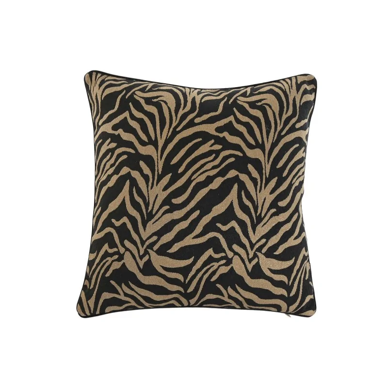 Cushion Home ESPRIT Black Golden 45 x 15 x 45 cm