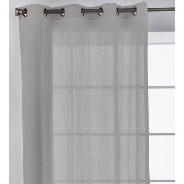 Curtain Naturals Grey 140 x 260 cm