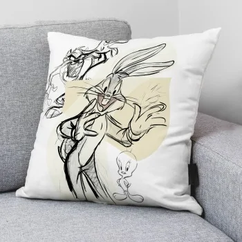 Cushion cover Looney Tunes Looney Sketch A 45 x 45 cm 2