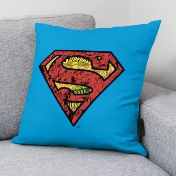 Cushion cover Superman Superman Basic A Blue 45 x 45 cm 2