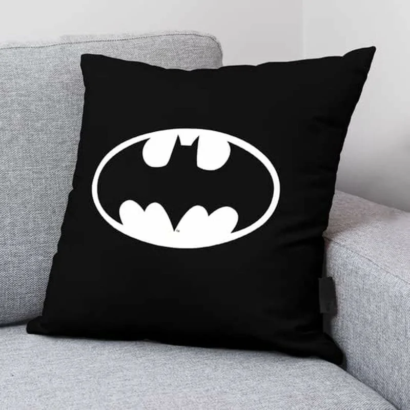 Cushion cover Batman Batman Basic A Black 45 x...