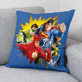 Cushion cover Justice League Justice League B Blue 45 x... 2