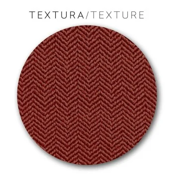 Sofa Cover Eysa JAZ Dark Red 85 x 15 x 60 cm 2