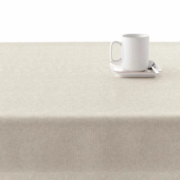 Stain-proof tablecloth Belum Liso 100 x 200 cm Linen