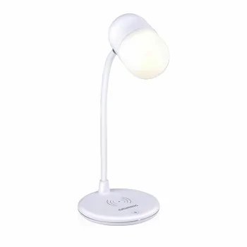 LED lamp with Speaker and Wireless Charger Grundig White...