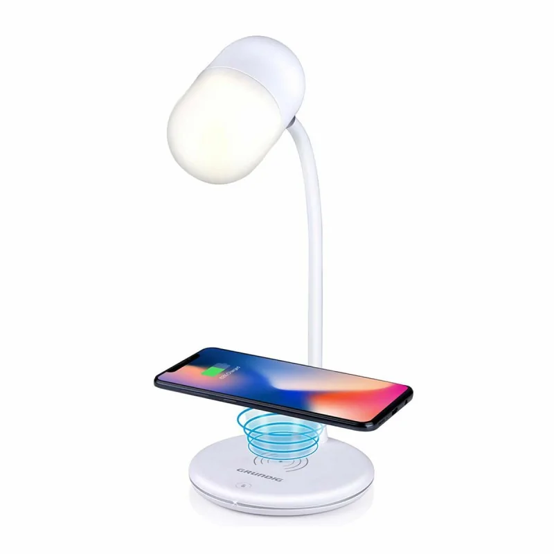 LED lamp with Speaker and Wireless Charger...
