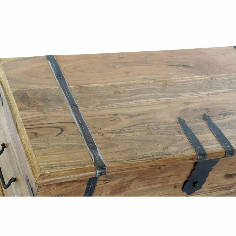 Chest DKD Home Decor Natural Colonial Acacia 90...