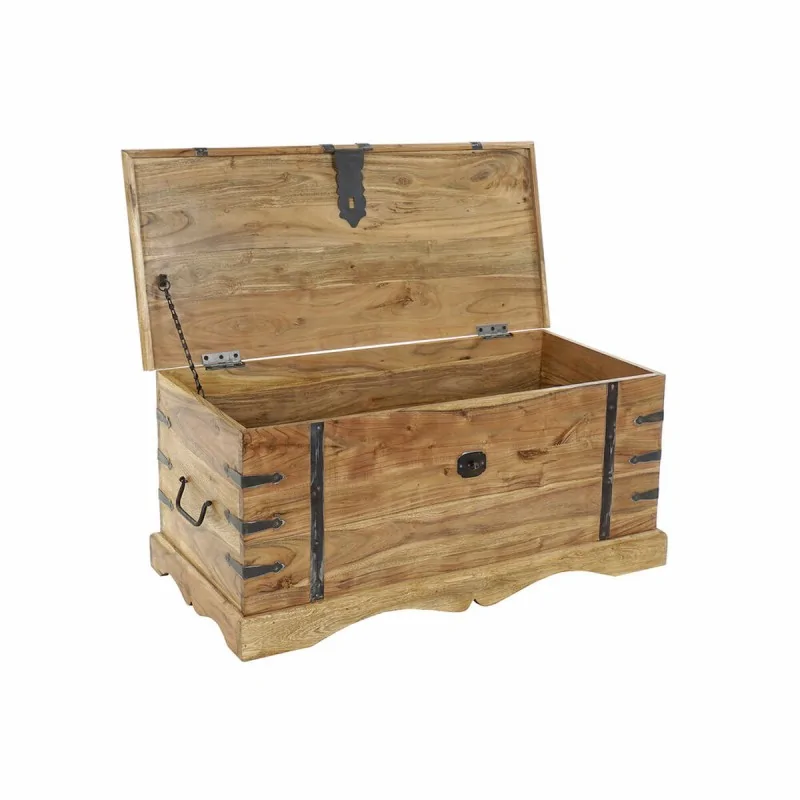 Chest DKD Home Decor Natural Colonial Acacia 90...
